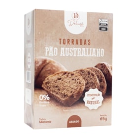 Torrada De Pão Australiano 65g Delicê