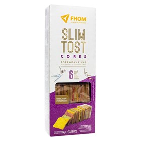 Torrada Slim Tost Cores 110g - Fhom