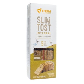 Torrada Slim Tost Integral 110g - Fhom