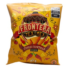 Tortilla Chips Picante S/ Glúten Tex-Mex 85g Frontera