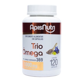 Trio Ômega 120 Cápsulas 1000mg Apisnutri