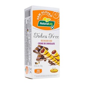 Tubes Free Sabor Chocolate s/ Gluten 50g - Natural Life