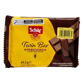 Twin Bar Milk Chocolate 64,5g Schar