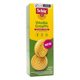 Vanilla Creams Sem Glúten E Lactose 115g Schar