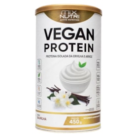 Vegan Protein Sabor Baunilha 450g Mix Nutri