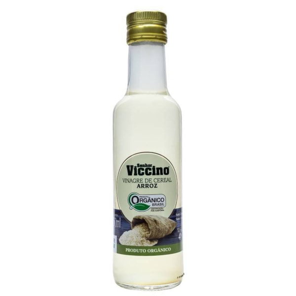 Vinagre de Arroz Orgânico 250ml Senhor Viccino