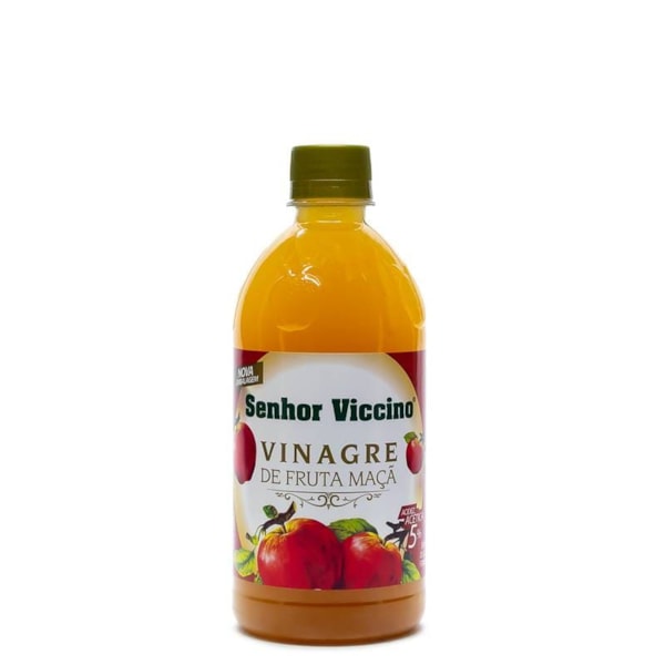 Vinagre de Maçã Zero Açúcar 500ml - Senhor Viccino