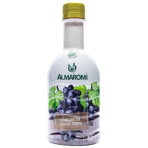 Vinagre De Vinho Tinto 400ml Almaromi