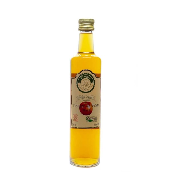 Vinagre Orgânico de Fruta de Maçã 500ml - São Francisco