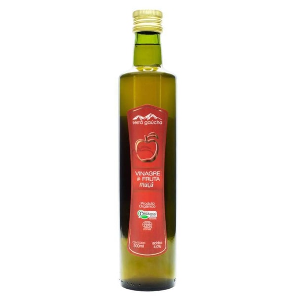 Vinagre Orgânico de Maçã Serra Gaúcha 500ml São Francisco