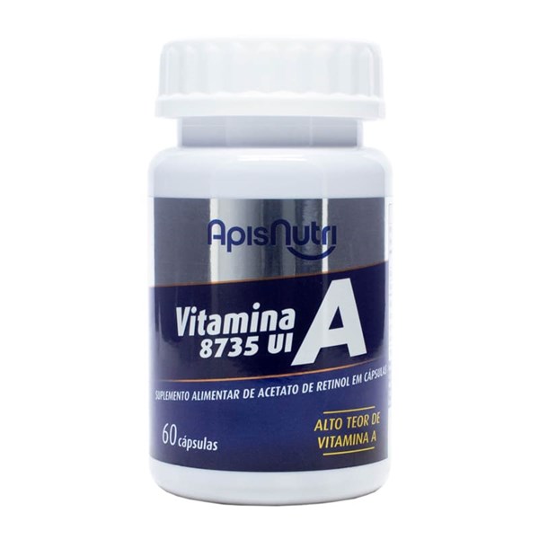 Vitamina A 280mg 60 cáps - Apisnutri