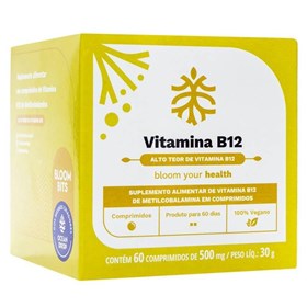 Vitamina B12 60 Comprimidos 500mg Ocean Drop