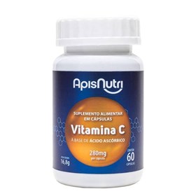 Vitamina C 280mg 60 cáps - Apisnutri