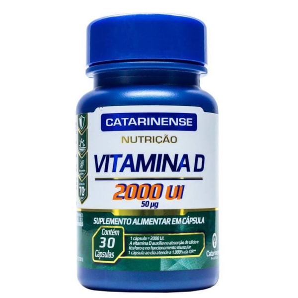 Vitamina D 1000UI Drogaria São Paulo 30 Comprimidos - Drogaria Sao