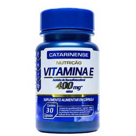 Vitamina E 400mg 30 Cápsulas Catarinense Pharma