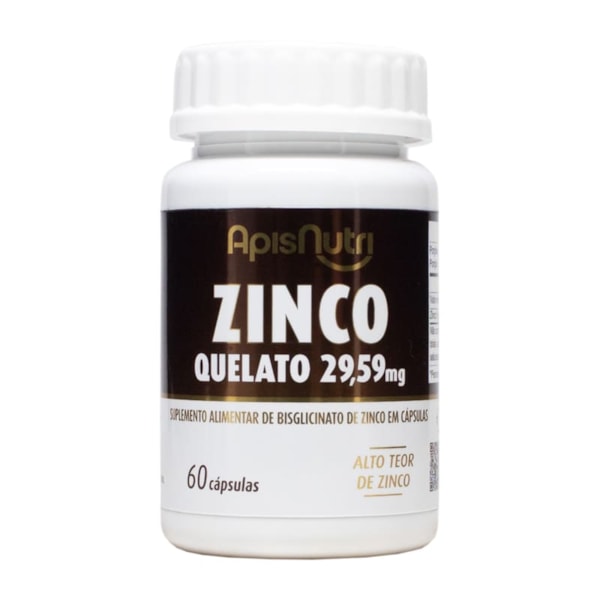 Zinco 280mg 60 cáps - Apisnutri