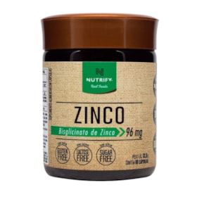 Zinco 60 Cápsulas Nutrify